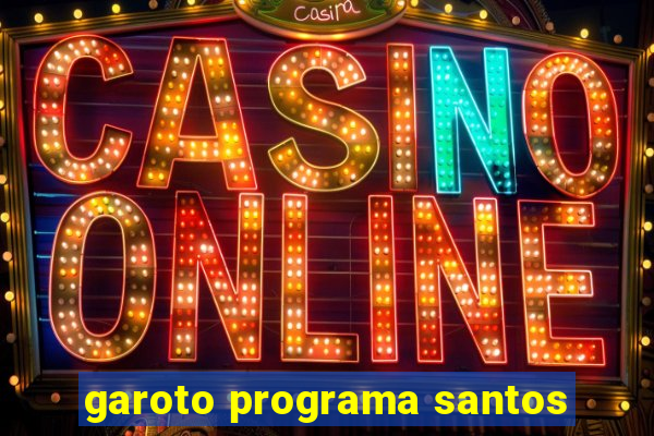 garoto programa santos